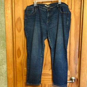 Women’s Old Navy Boyfriend Jeans with Stretch Size 18 Regular